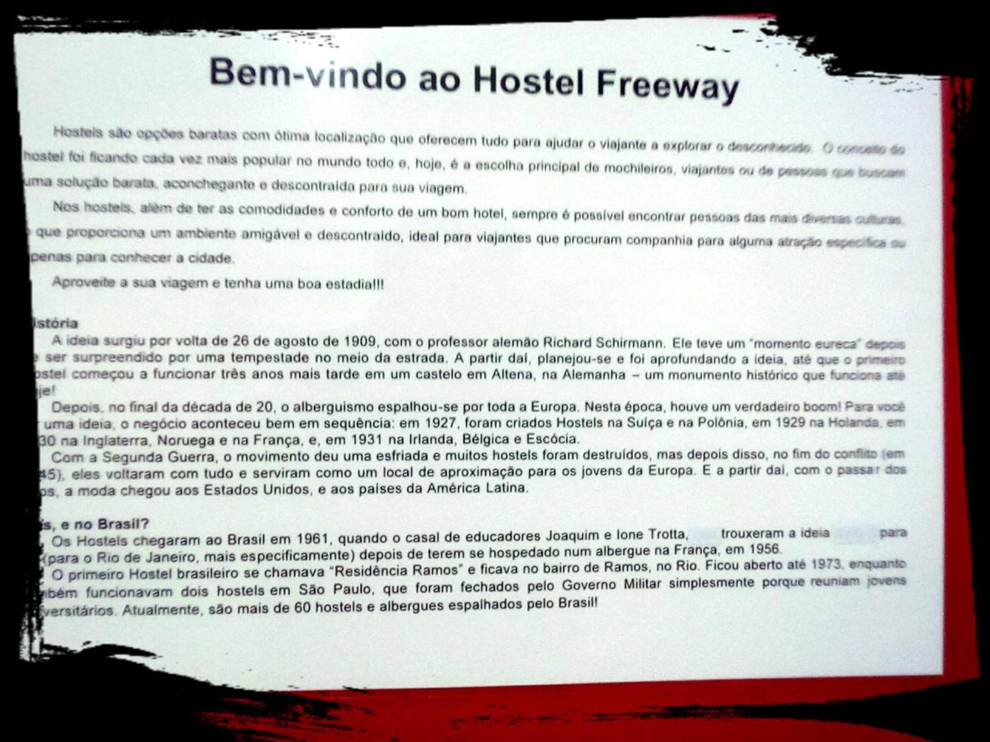Hostel Freeway Бразилия Екстериор снимка